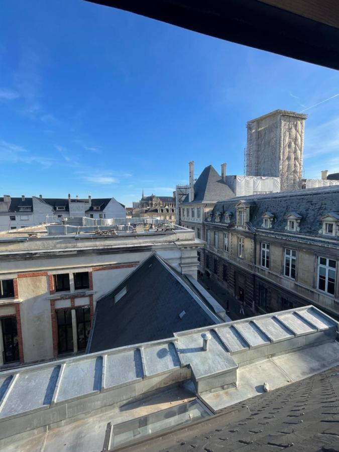 Au Coeur De La Ville De Reims Exteriör bild